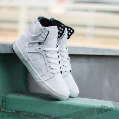 Supra Womens-Skytop White/Cheetah-White
