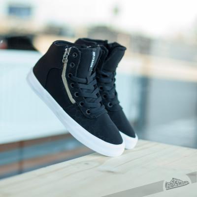 Supra Womens-Cuttler Black/Crackle-white