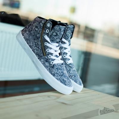 Supra Womens-Cuttler Grey/Pattern-white