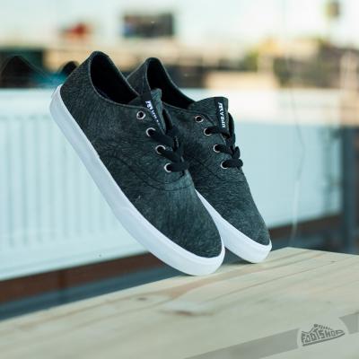 Supra Womens-Wrap Black/Pattern-White