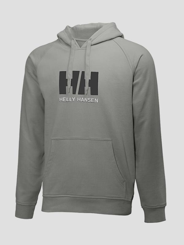 Mikina Helly Hansen LOGO SUMMER HOODIE Šedá