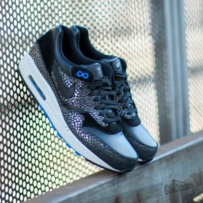 Nike Air Max 1 Deluxe Black/Hyper Cobalt