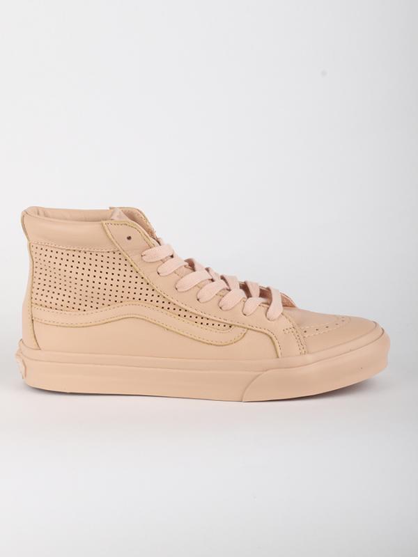 Boty Vans Ua Sk8-Hi Slim Cutou (Square Perf) Oranžová