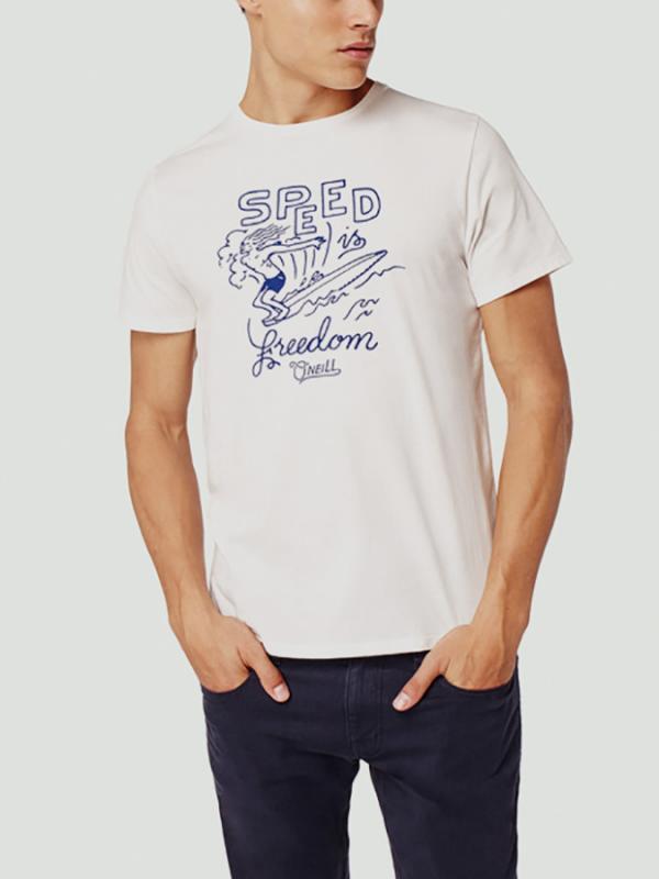 Tričko O´Neill LM FREEDOM T-SHIRT Bílá