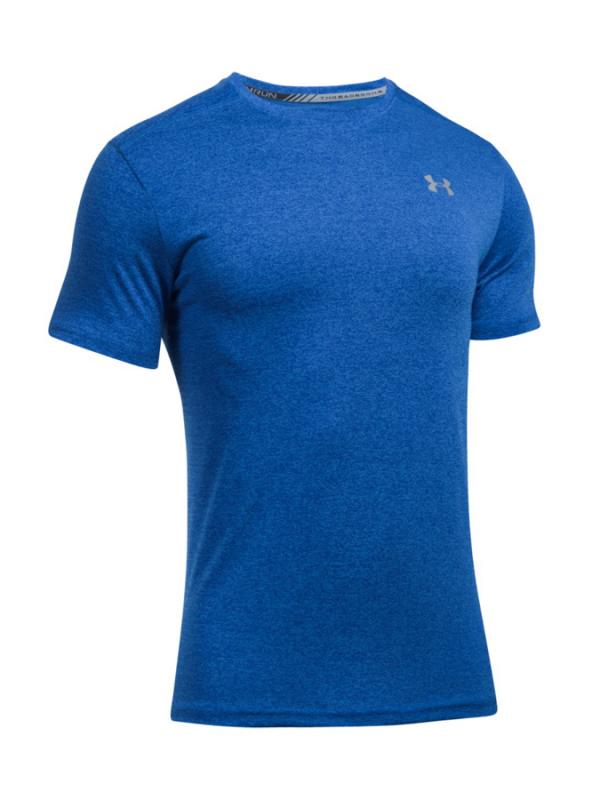 Tričko Under Armour Threadborne Streaker SS Modrá