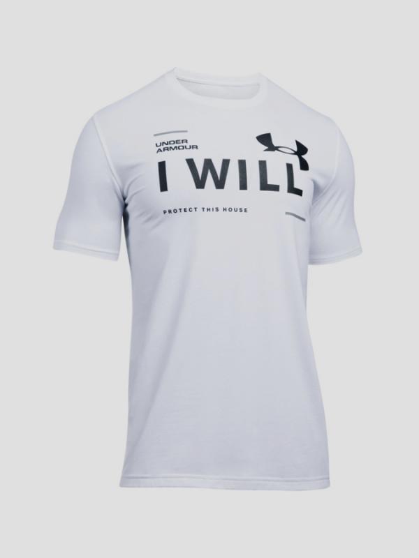 Tričko Under Armour I Will SS Bílá