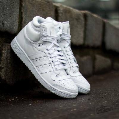 adidas Top Ten Hi White/White/White