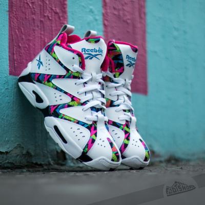 Reebok Kamikaze 1 Mid White/Black/Blue
