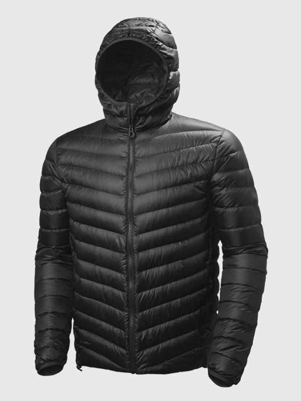 Bunda Helly Hansen Verglas Hooded Down Insulator Černá