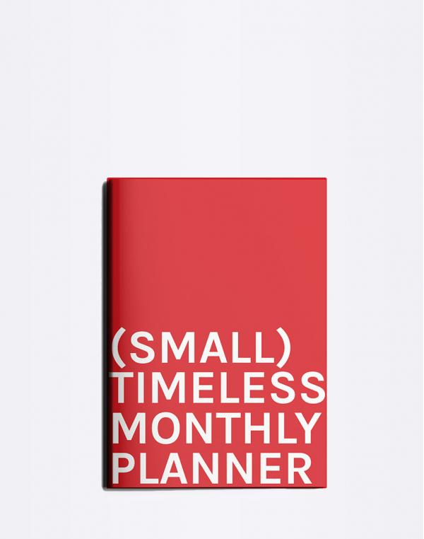 Octagon Small Timeless Monthly Planner