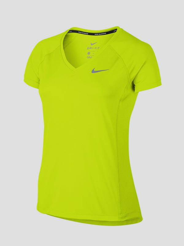 Tričko Nike W NK DRY MILER TOP V-NECK Barevná