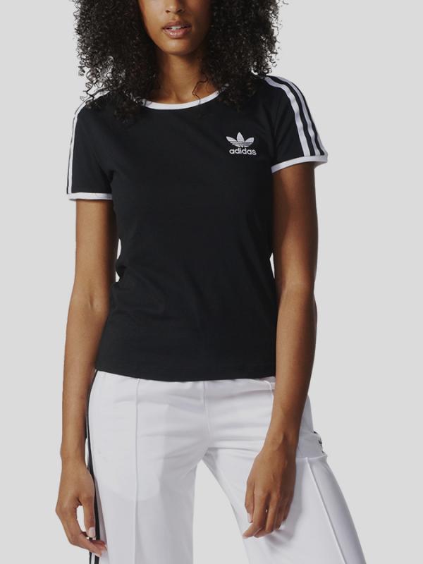 Tričko adidas Originals SANDRA 1977 TEE Černá