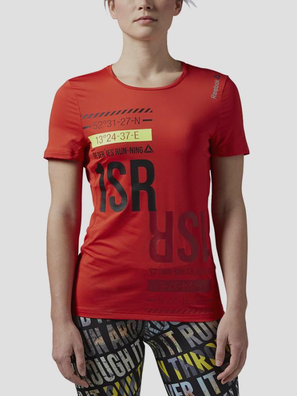 Tričko Reebok OSR SS TEE RIORED Červená