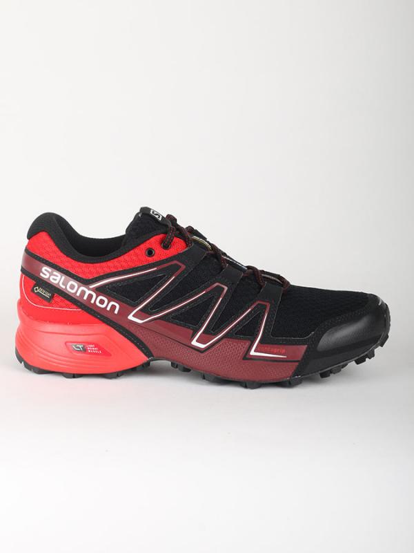 Boty Salomon SPEEDCROSS VARIO GTX® BK/RADIANT.R/BRIQU Barevná