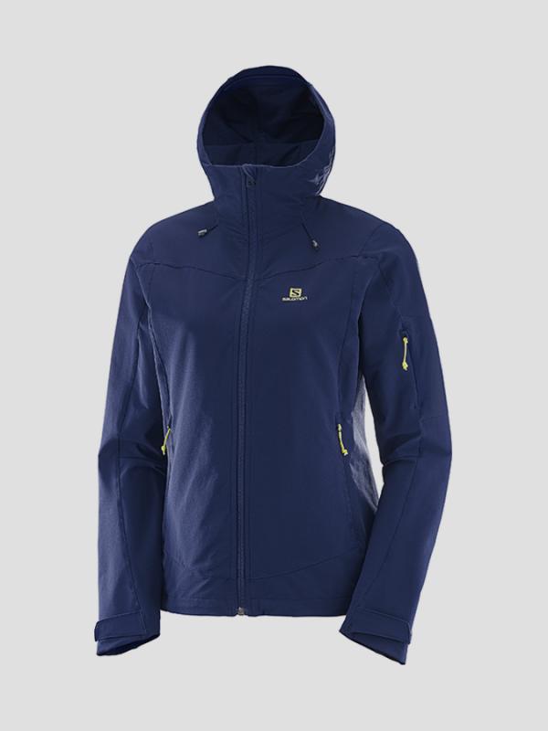Bunda Salomon RANGER SOFTSHELL JKT W Medieval Blue Modrá