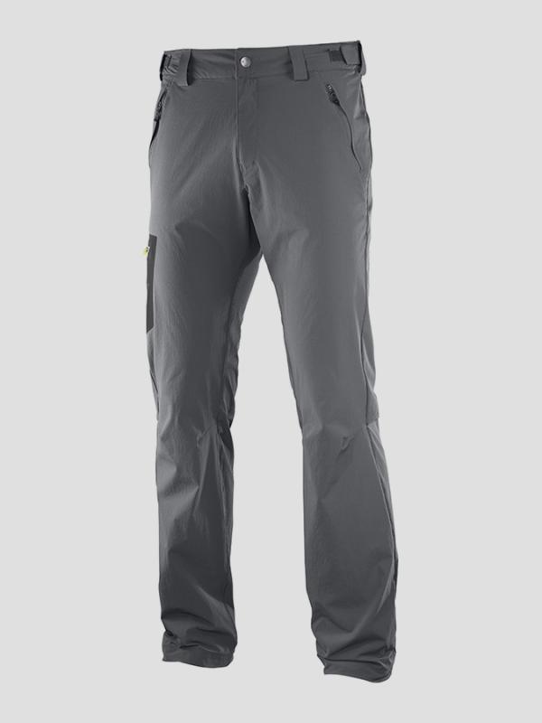 Kalhoty Salomon WAYFARER PANT M Forged Iron Šedá