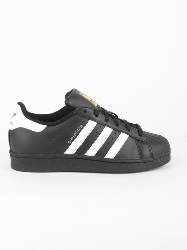 Boty adidas Originals SUPERSTAR FOUNDATION J Černá