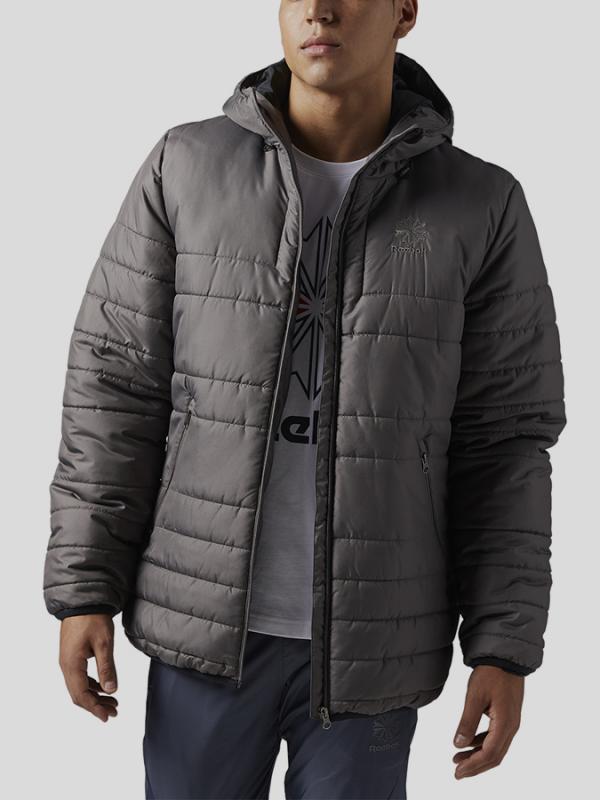 Bunda Reebok Classic F SHORT/MID JACKET Šedá