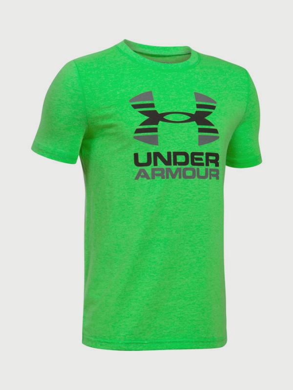 Tričko Under Armour Two Tone Logo SS T Oranžová