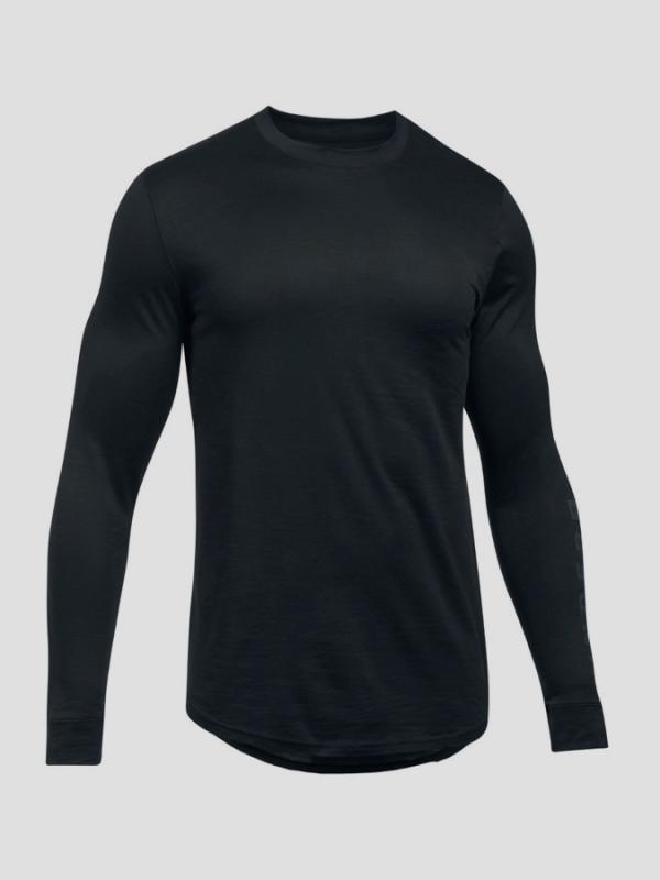 Tričko Under Armour Sportstyle LS Graphic Tee Černá