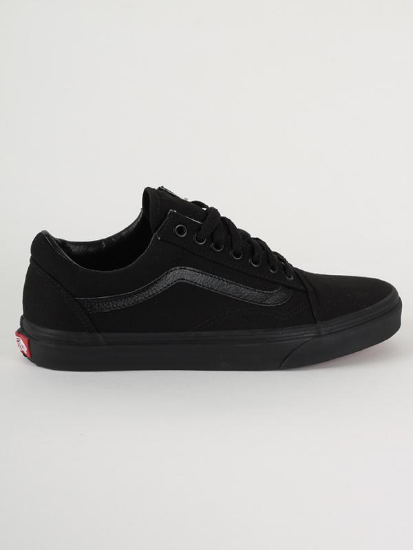Boty Vans U Old Skool Black/Black Černá