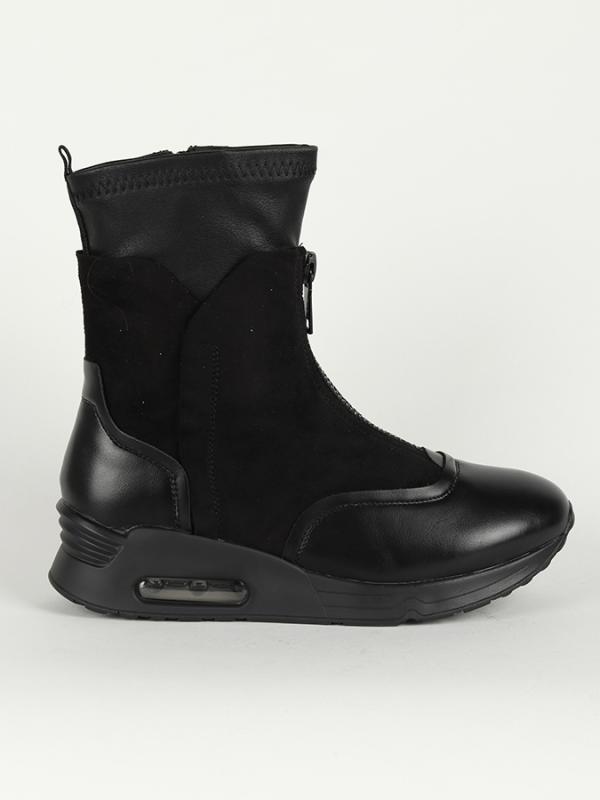 Boty Primadonna Calzatura Sneakers Eco-Pelle Nero Černá