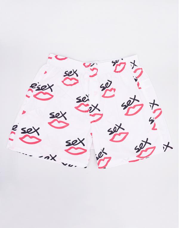 Sex Skateboards Sex AOP White L