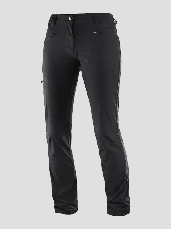 Kalhoty Salomon WAYFARER PANT W Black Černá