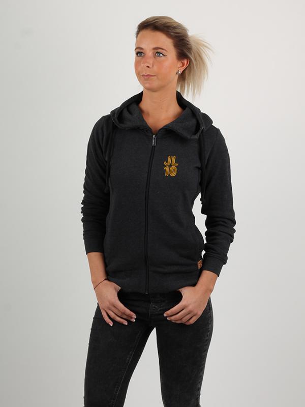 Mikina JL10 W-Jersey sweat by Julius Lavický Černá