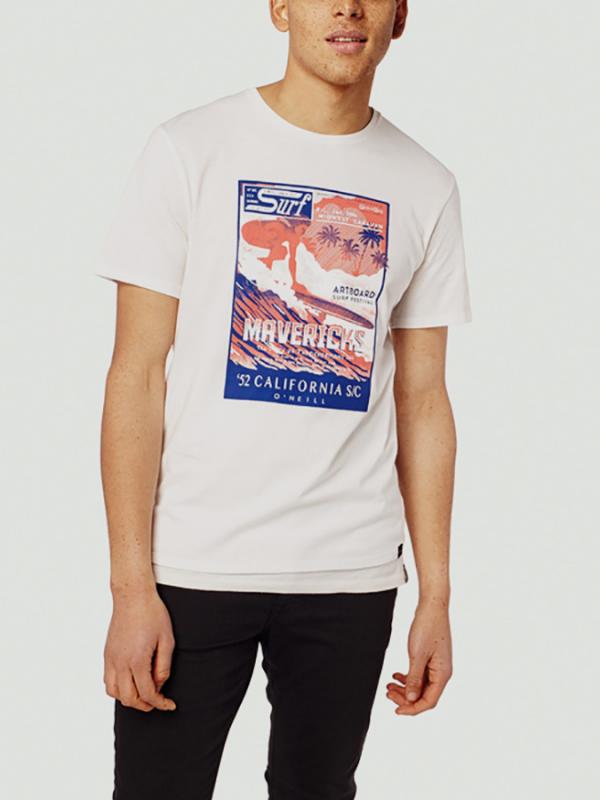 Tričko O´Neill LM MAVERICKS T-SHIRT Bílá