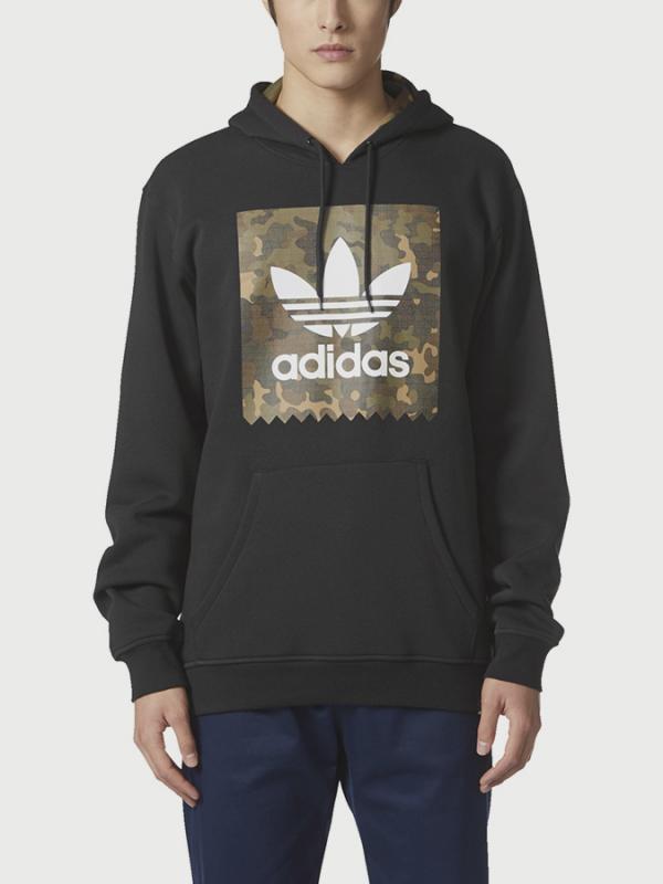 Mikina adidas Originals BB CAMO  HD Černá