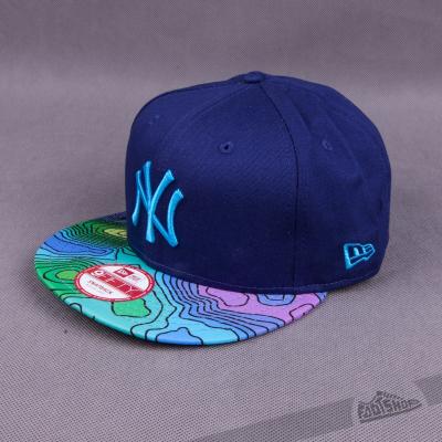 New Era 9FIFTY Visor Map New York Yankees Blue