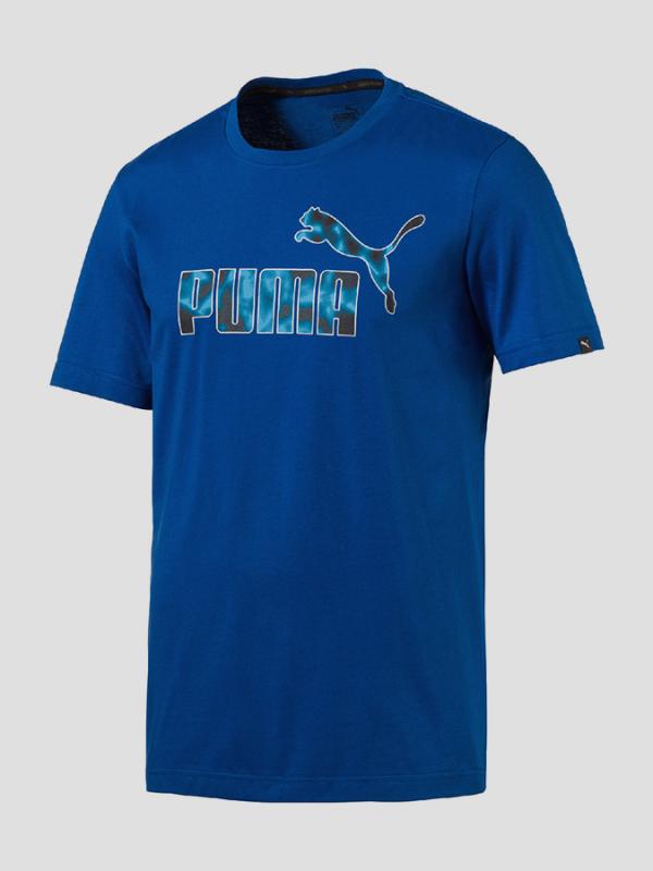 Tričko Puma Hero Tee Modrá