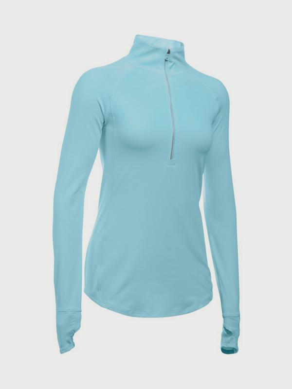 Mikina Under Armour Coldgear Layered Up 1/2 Zip Modrá