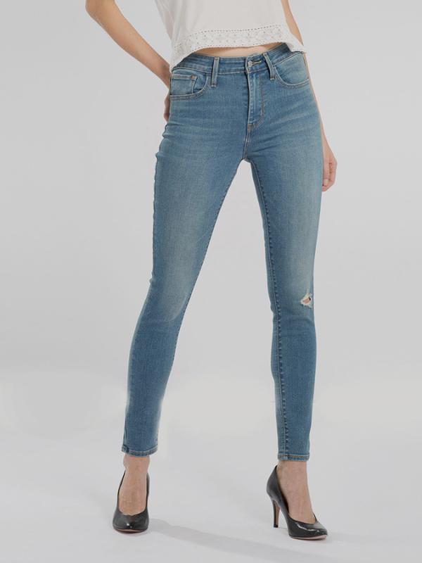 Džíny LEVI'S 311 SHAPING SKINNY WILD SIDE Barevná