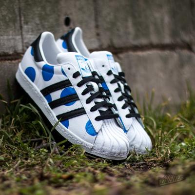 adidas Jeremy Scott Superstar Dots FwtWhite/Black/Black