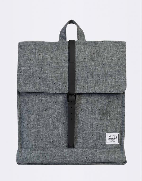 Batoh Herschel Supply City Mid-Volume Scattered Raven Crosshatch/Black Rubber