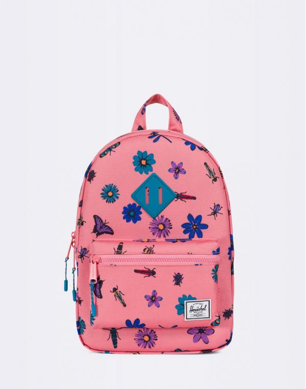 Herschel Supply Heritage Kids Strawberry Ice Central Park/Ocean Depths Rubber