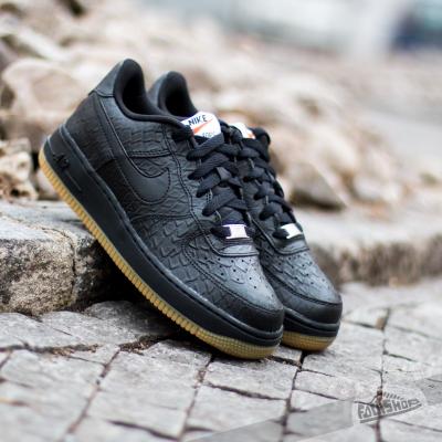 Nike Air Force 1 (GS) Black/Gum Light Brown