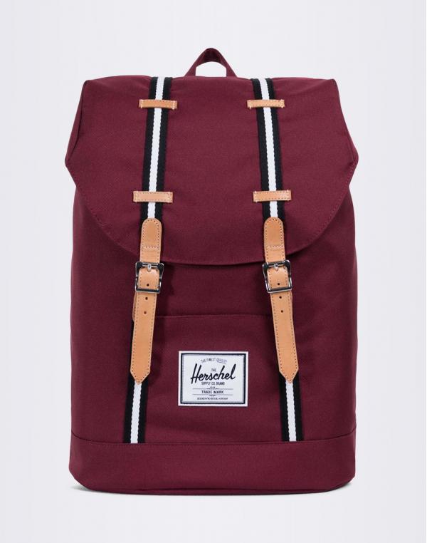 Herschel Supply Retreat Windsor Wine/Veggie Tan Leather