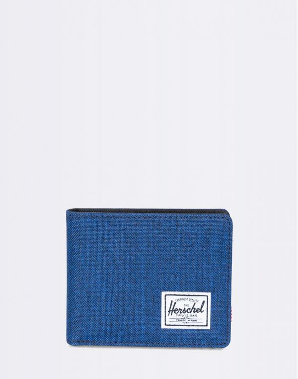 Peněženka Herschel Supply Roy + Coin RFID Eclipse Crosshatch