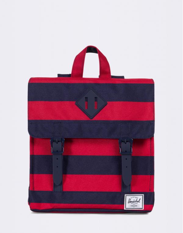 Herschel Supply Survey Kids Peacoat/Red Stripe/Peacoat Rubber