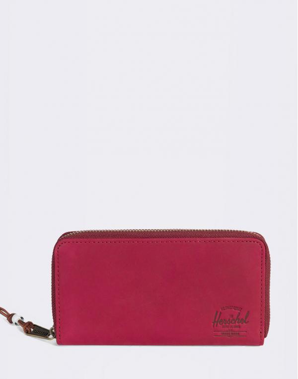 Peněženka Herschel Supply Thomas Leather RFID Windsor Wine Leather