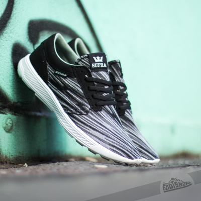 Supra Hammer Run Black/BrushStroke-White