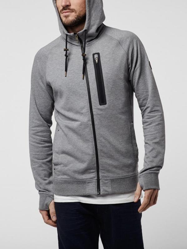 Mikina O´Neill AM ZIP HYPERDRY FLEECE Šedá