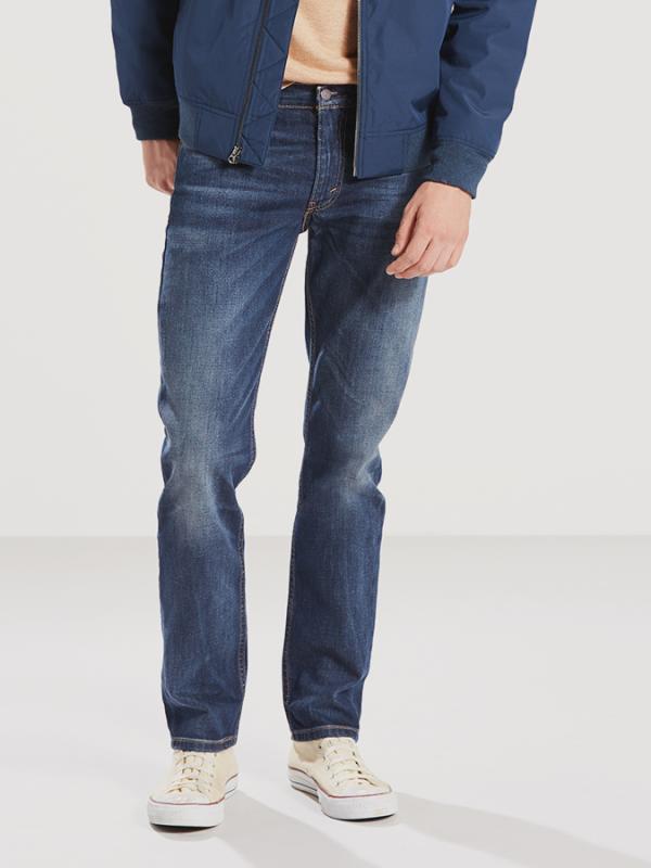 Džíny LEVI'S 511 Slim Fit Crosstown Modrá