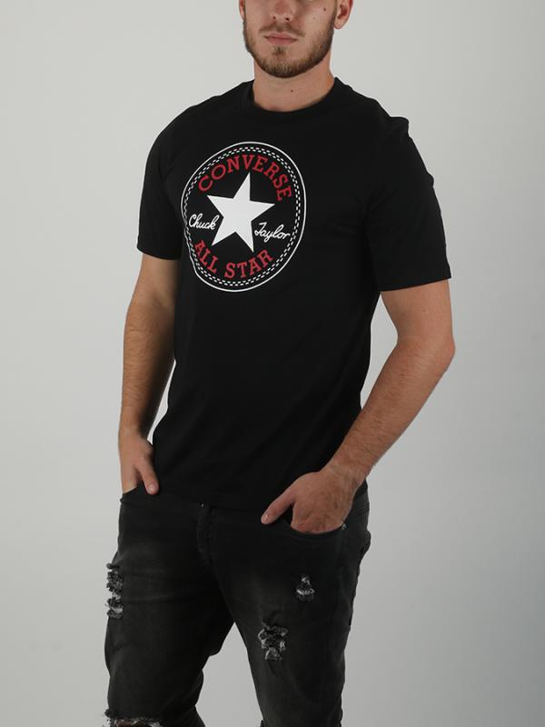 Tričko Converse M Core Chuck Patch Tee Černá