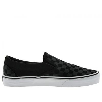 Vans Classic Slip-On (Checkerboard) Black
