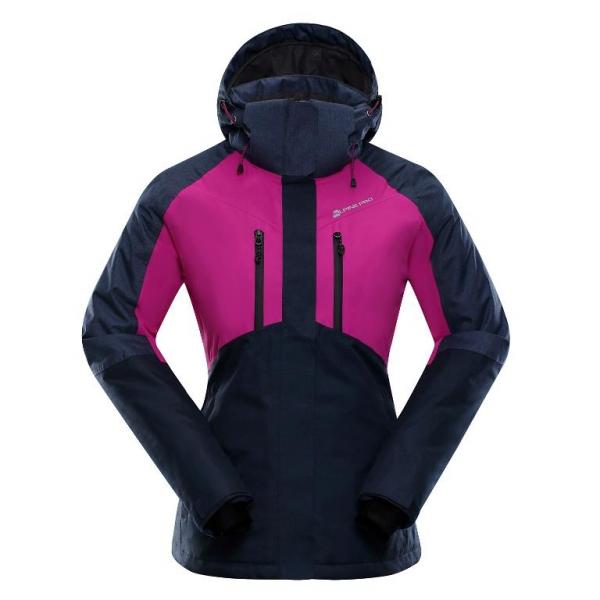 ALPINE PRO SARDARA RŮŽOVÁ / FIALOVÁ Dámská Bunda L-L