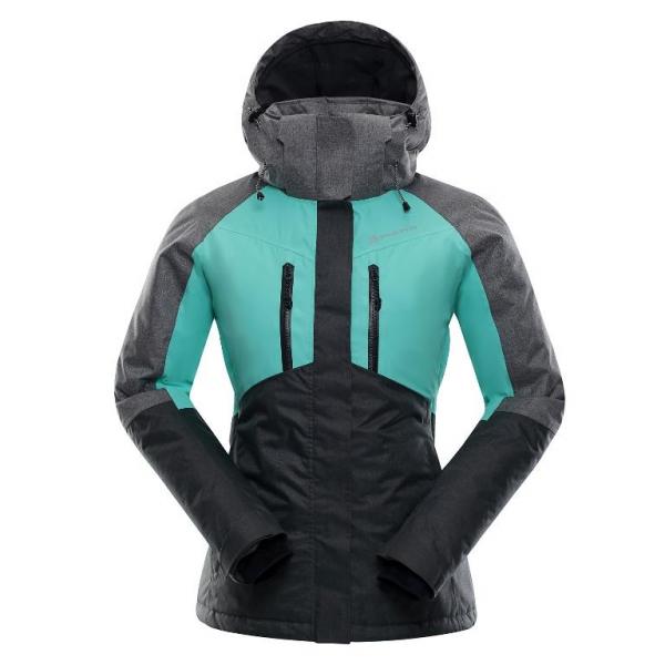 ALPINE PRO SARDARA ZELENÁ / TYRKYSOVĚ ZELENÁ Dámská Bunda L-L